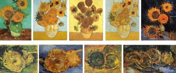 Sunflower series Van Gogh
